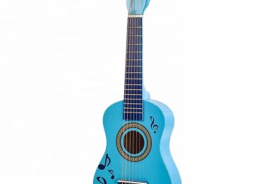 23 Inch Small Guitar 6 Strings Children's Musical Instrument Music Toys Wooden for Kids Boys Girls Playing Gift Wood 20PCS/CTN